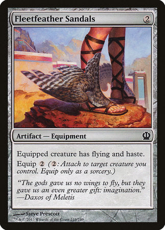 Fleetfeather Sandals [Theros] | Good Games North