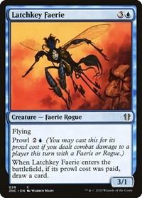 Latchkey Faerie [Zendikar Rising Commander] | Good Games North