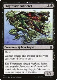 Frogtosser Banneret [Zendikar Rising Commander] | Good Games North