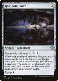 Heirloom Blade [Zendikar Rising Commander] | Good Games North