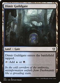 Dimir Guildgate [Zendikar Rising Commander] | Good Games North