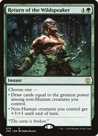 Return of the Wildspeaker [Zendikar Rising Commander] | Good Games North