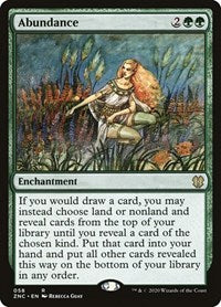 Abundance [Zendikar Rising Commander] | Good Games North