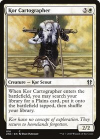 Kor Cartographer [Zendikar Rising Commander] | Good Games North
