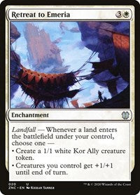 Retreat to Emeria [Zendikar Rising Commander] | Good Games North