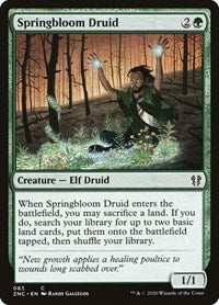 Springbloom Druid [Zendikar Rising Commander] | Good Games North