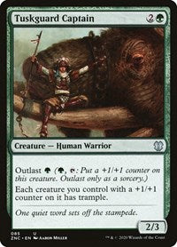 Tuskguard Captain [Zendikar Rising Commander] | Good Games North