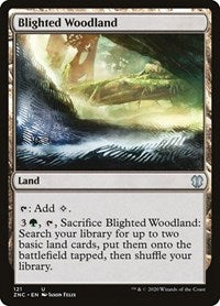 Blighted Woodland [Zendikar Rising Commander] | Good Games North