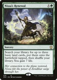 Nissa's Renewal [Zendikar Rising Commander] | Good Games North