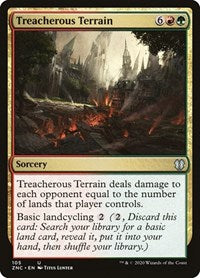Treacherous Terrain [Zendikar Rising Commander] | Good Games North