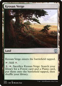 Krosan Verge [Zendikar Rising Commander] | Good Games North