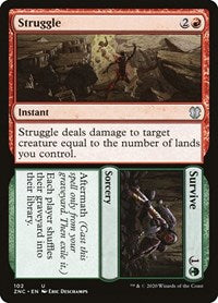 Struggle // Survive [Zendikar Rising Commander] | Good Games North