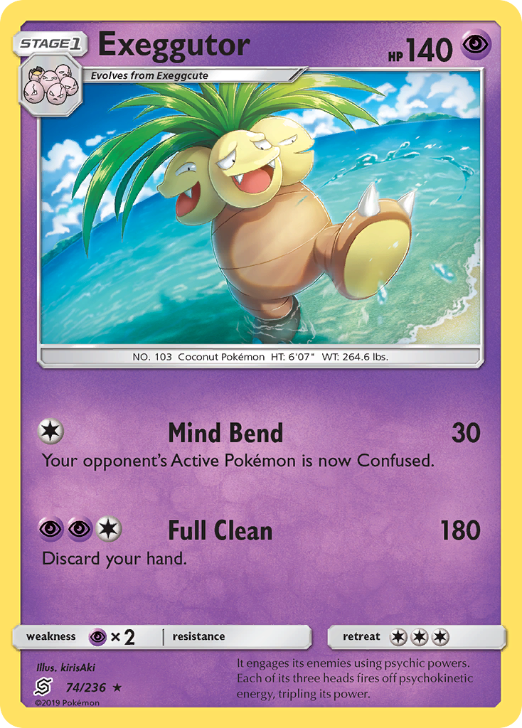 Exeggutor (74/236) [Sun & Moon: Unified Minds] | Good Games North