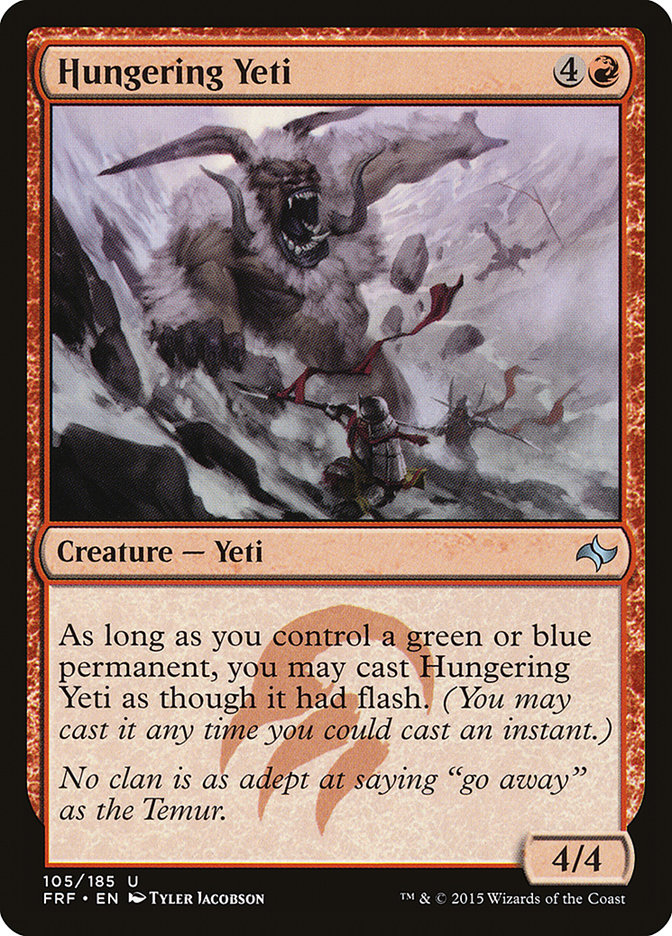 Hungering Yeti [Fate Reforged] | Good Games North