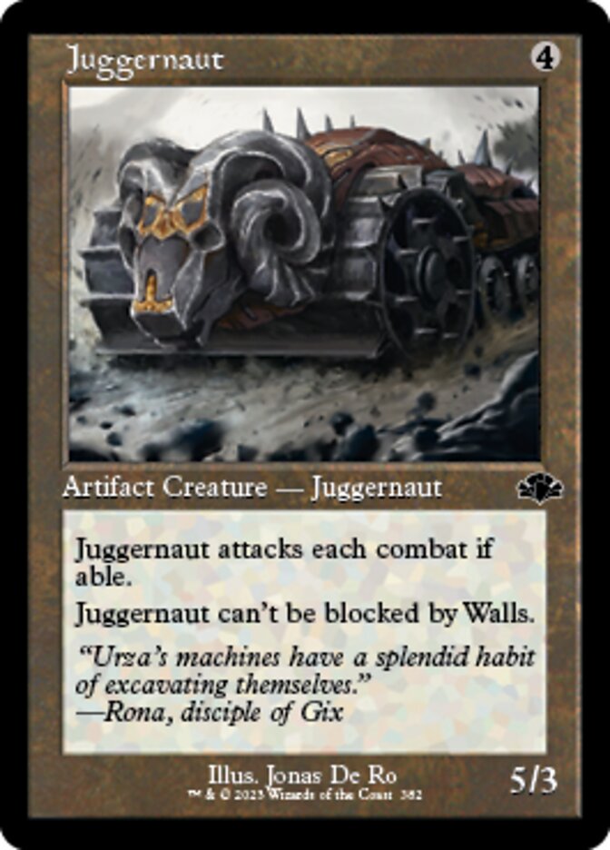 Juggernaut (Retro) [Dominaria Remastered] | Good Games North