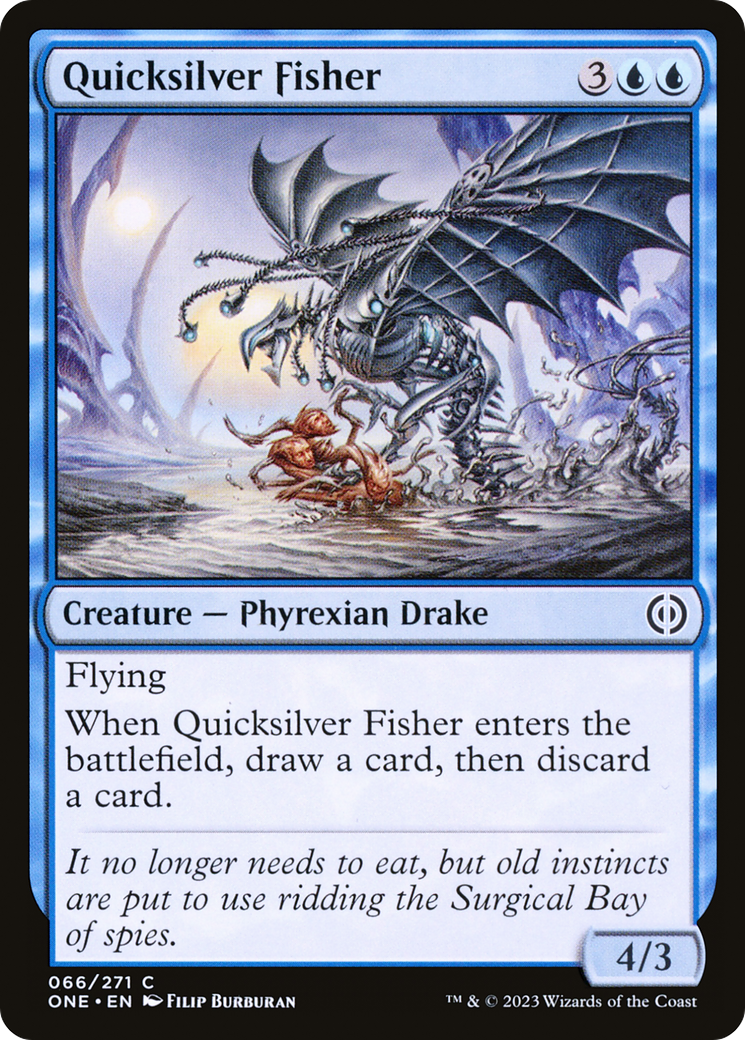 Quicksilver Fisher [Phyrexia: All Will Be One] | Good Games North