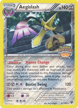 Aegislash (85/146) (Regional Championship Promo) [XY: Base Set] | Good Games North