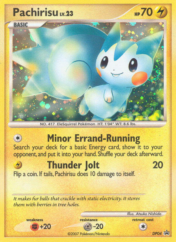 Pachirisu (DP04) [Diamond & Pearl: Black Star Promos] | Good Games North
