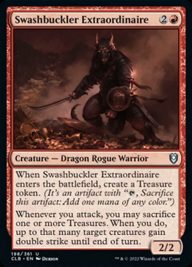 Swashbuckler Extraordinaire [Commander Legends: Battle for Baldur's Gate] | Good Games North