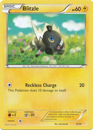 Blitzle (12/30) [XY: Trainer Kit 3 - Pikachu Libre] | Good Games North