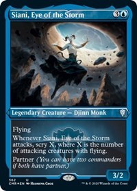 Siani, Eye of the Storm (Foil Etched) [Commander Legends] | Good Games North