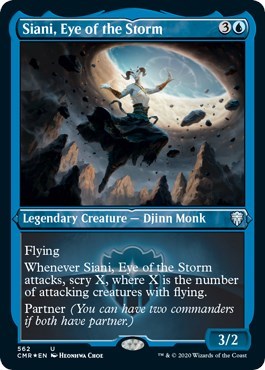 Siani, Eye of the Storm (Foil Etched) [Commander Legends] | Good Games North