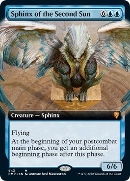 Sphinx of the Second Sun (Extended Art) [Commander Legends] | Good Games North