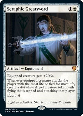 Seraphic Greatsword [Commander Legends] | Good Games North