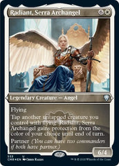 Radiant, Serra Archangel (Foil Etched) [Commander Legends] | Good Games North