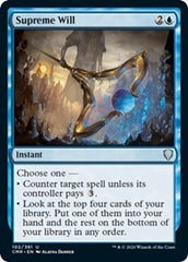 Supreme Will [Commander Legends] | Good Games North
