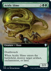 Acidic Slime (Extended Art) [Commander Legends] | Good Games North