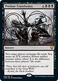 Profane Transfusion [Commander Legends] | Good Games North