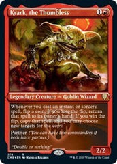 Krark, the Thumbless (Foil Etched) [Commander Legends] | Good Games North