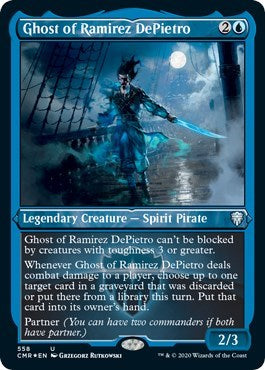 Ghost of Ramirez DePietro (Foil Etched) [Commander Legends] | Good Games North