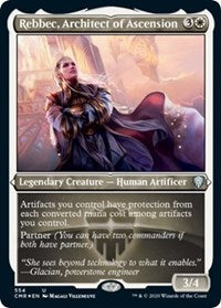 Rebbec, Architect of Ascension (Foil Etched) [Commander Legends] | Good Games North