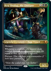 Ikra Shidiqi, the Usurper (Foil Etched) [Commander Legends] | Good Games North