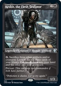 Keskit, the Flesh Sculptor (Foil Etched) [Commander Legends] | Good Games North