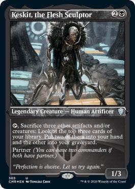 Keskit, the Flesh Sculptor (Foil Etched) [Commander Legends] | Good Games North