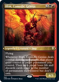 Blim, Comedic Genius (Foil Etched) [Commander Legends] | Good Games North