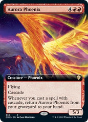 Aurora Phoenix (Extended Art) [Commander Legends] | Good Games North
