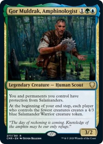 Gor Muldrak, Amphinologist [Commander Legends] | Good Games North