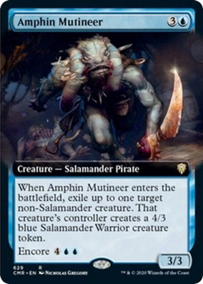 Amphin Mutineer (Extended Art) [Commander Legends] | Good Games North