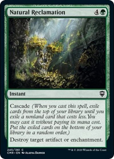 Natural Reclamation [Commander Legends] | Good Games North