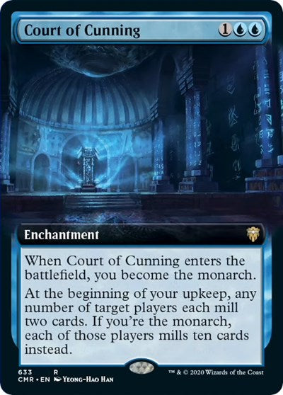 Court of Cunning (Extended Art) [Commander Legends] | Good Games North
