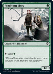 Fyndhorn Elves [Commander Legends] | Good Games North