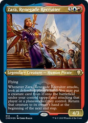 Zara, Renegade Recruiter (Foil Etched) [Commander Legends] | Good Games North