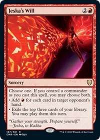 Jeska's Will [Commander Legends] | Good Games North
