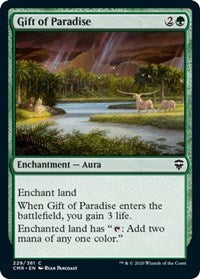 Gift of Paradise [Commander Legends] | Good Games North