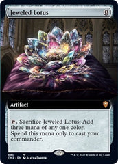 Jeweled Lotus (Extended Art) [Commander Legends] | Good Games North