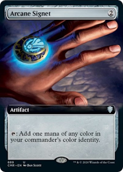 Arcane Signet (Extended Art) [Commander Legends] | Good Games North